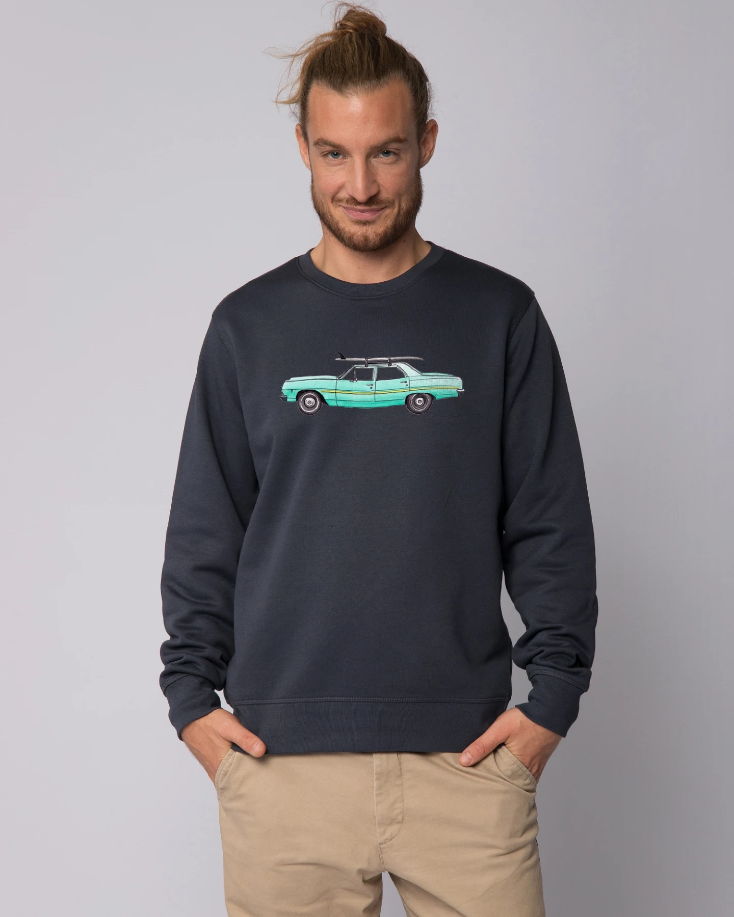 Watapparel Sweatshirt Surf Car – Ansicht 2
