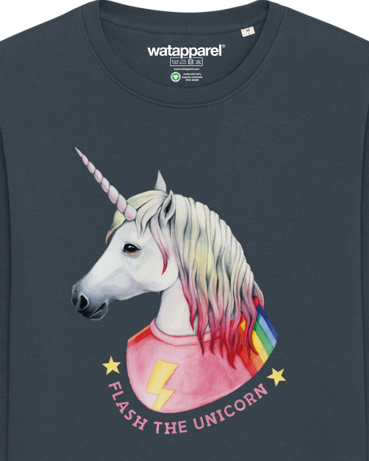 Watapparel Sweatshirt Flash, the unicorn – Ansicht 3