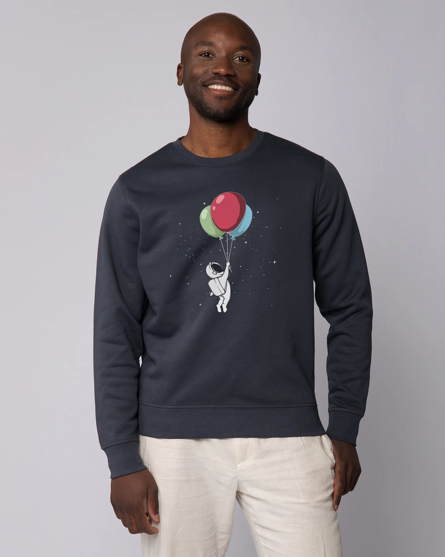 Watapparel Sweatshirt Little Balloon Astronaut – Ansicht 2