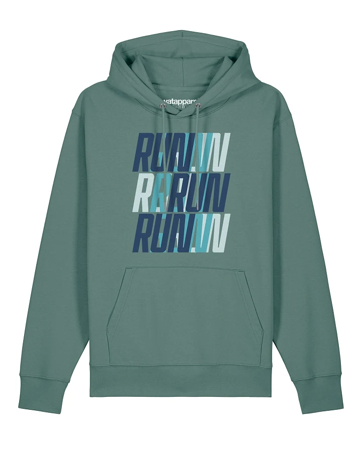 Watapparel Sweatshirt Run, Run, Run blue