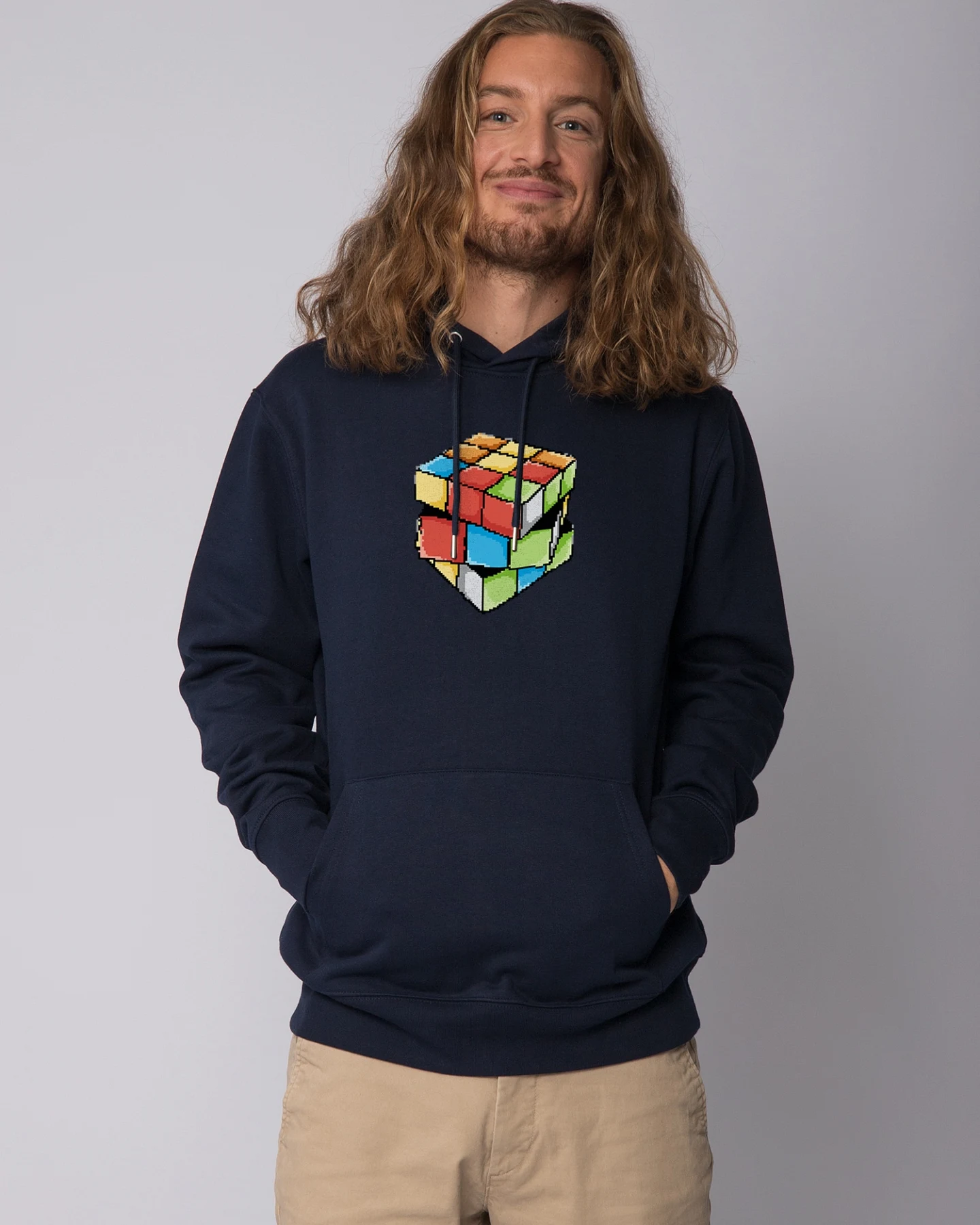 Watapparel Sweatshirt Pixel Zauberwürfel – Ansicht 2