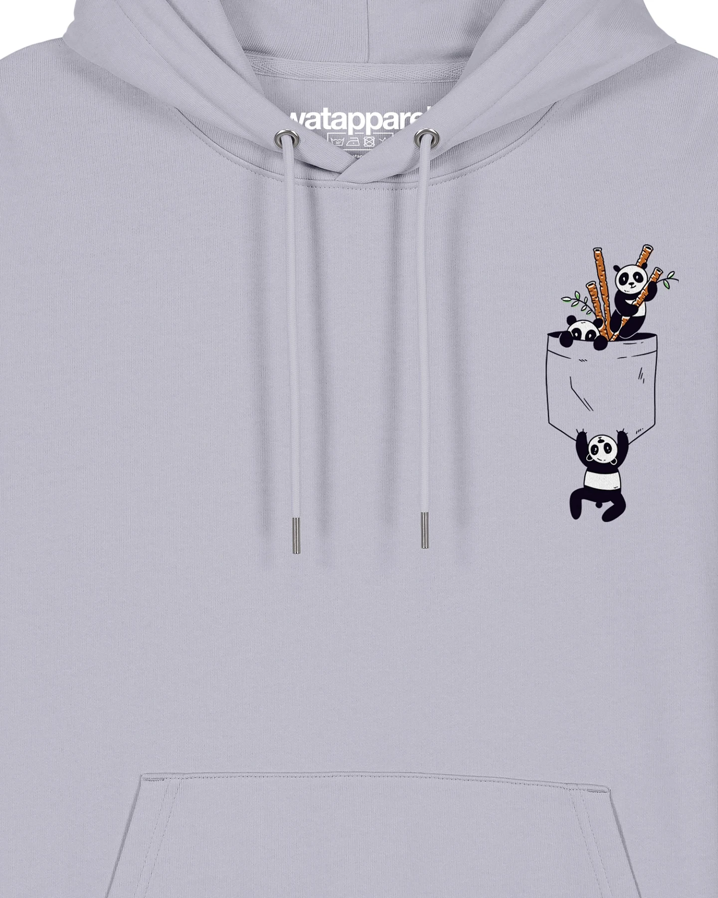 Watapparel Sweatshirt Pocket Pandas – Ansicht 3