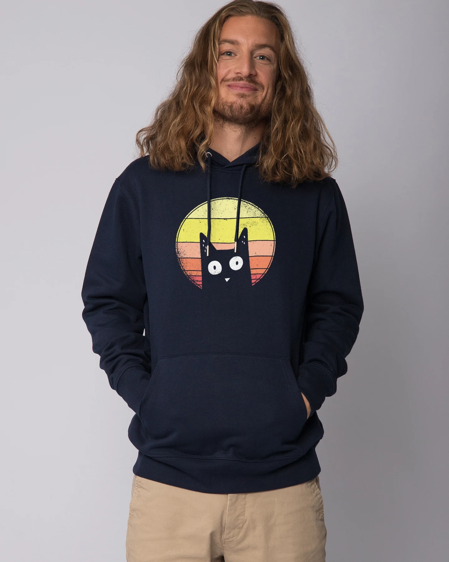 Watapparel Sweatshirt Sunset Cat – Ansicht 2