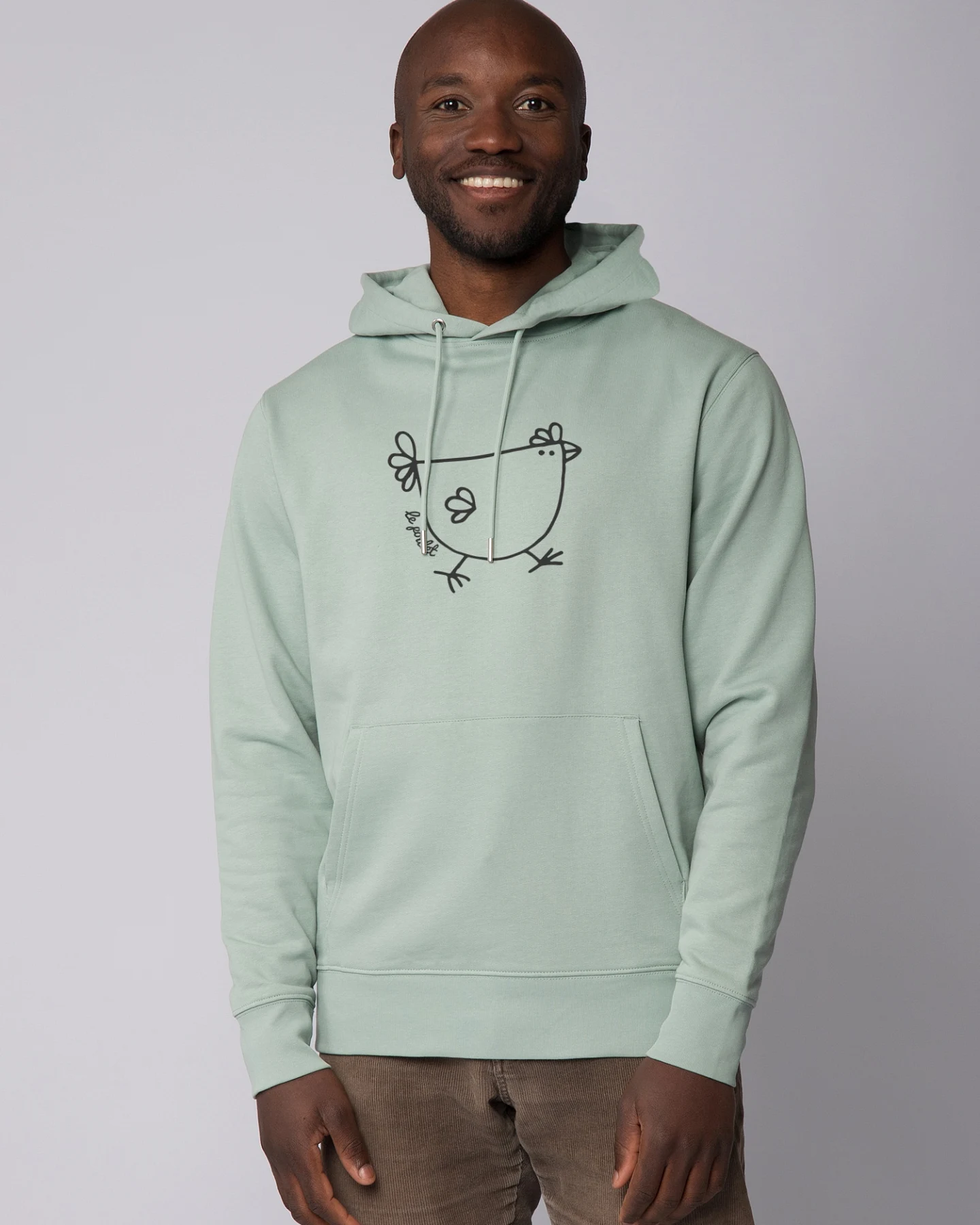 Watapparel Sweatshirt Le poulet - das Huhn – Ansicht 2