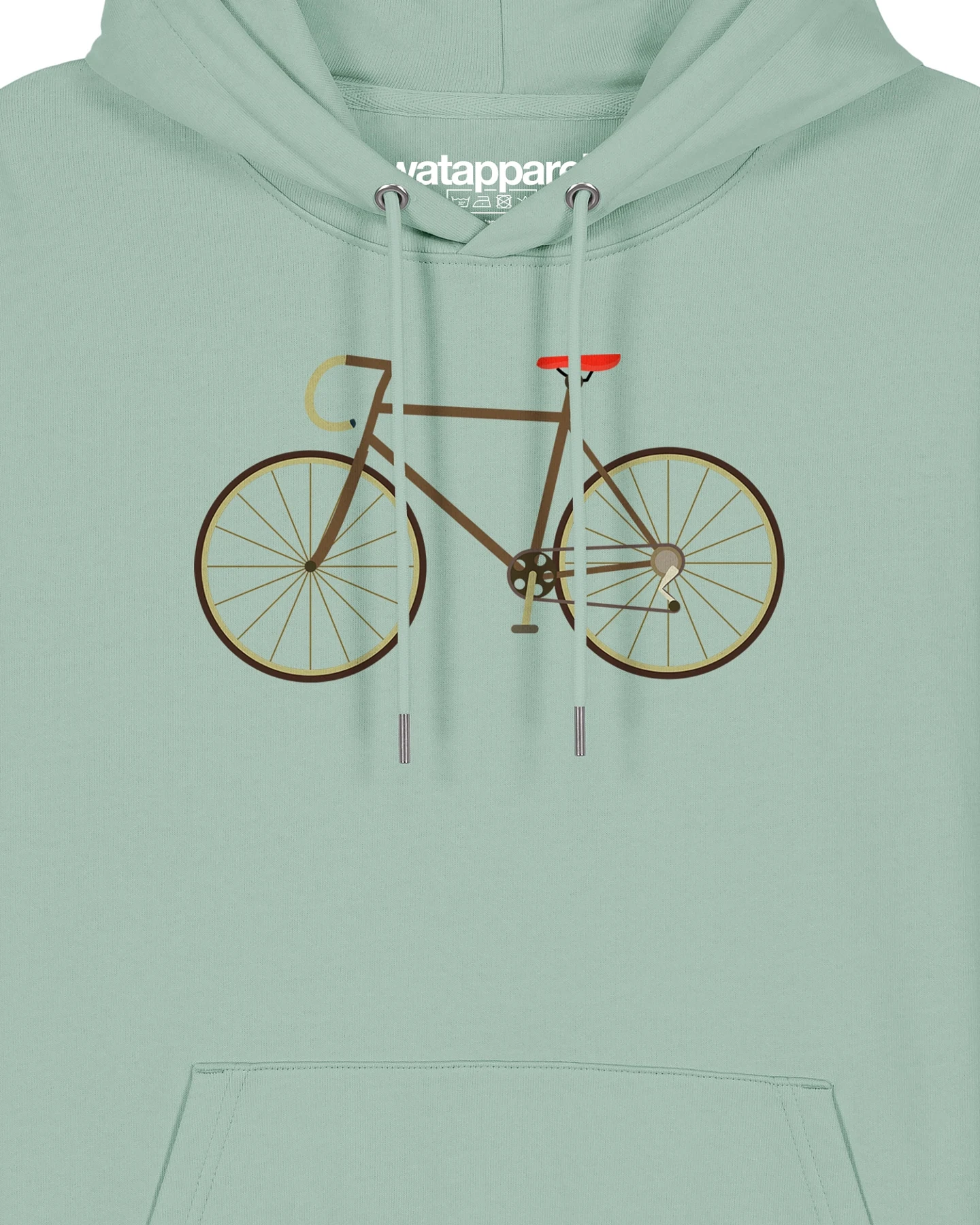 Watapparel Sweatshirt Fahrrad – Ansicht 3