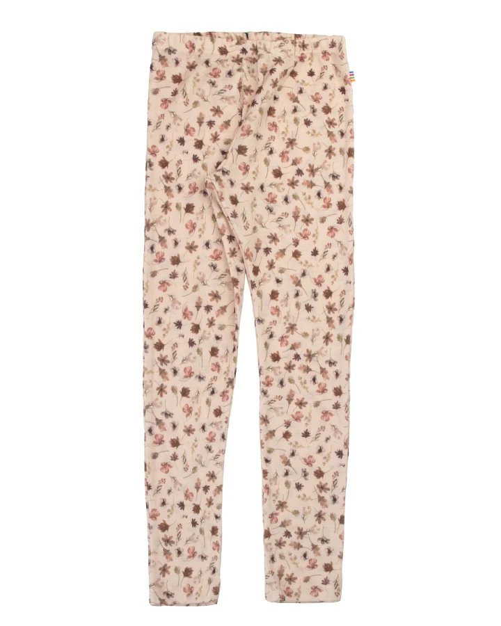 Joha - Leggings Merinowolle geblümt