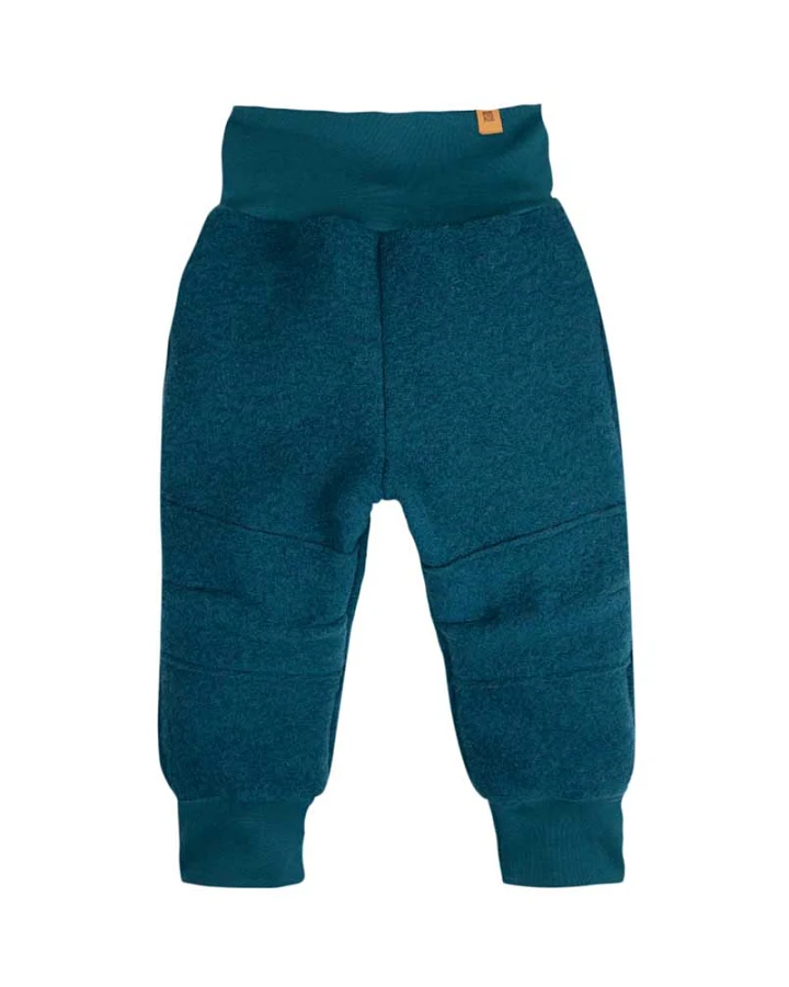 Pure Pure by Bauer - Wollwalk-Hose grau melange petrol