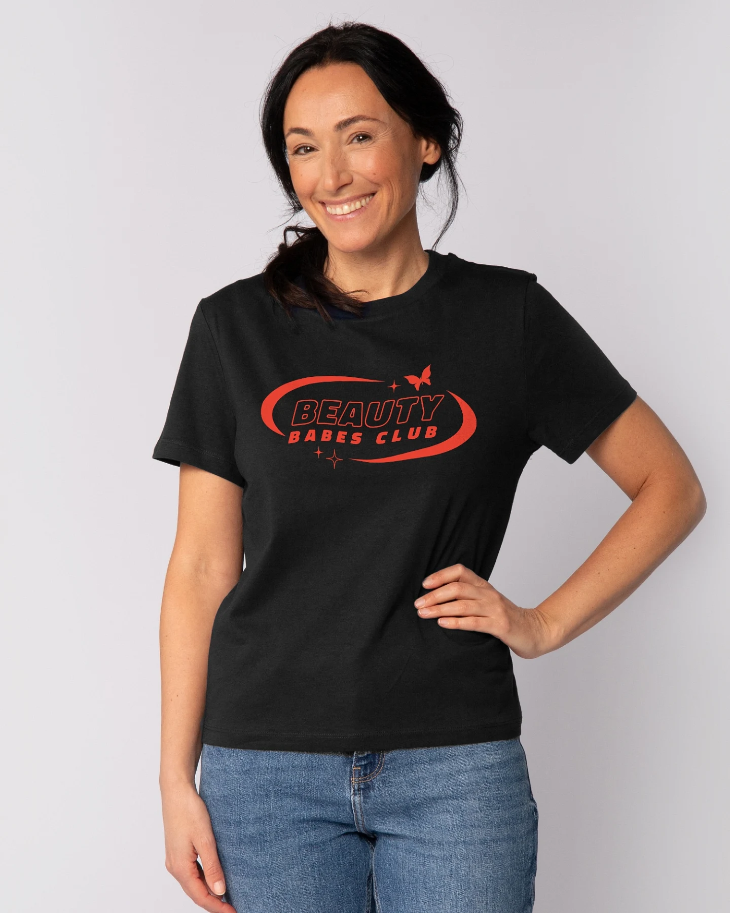 Watapparel T-Shirt Beauty babes club – Ansicht 2