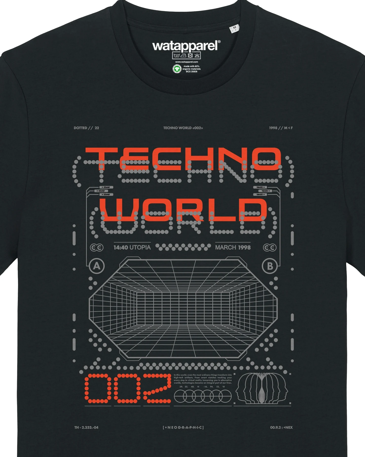 Watapparel T-Shirt Technoworld – Ansicht 3