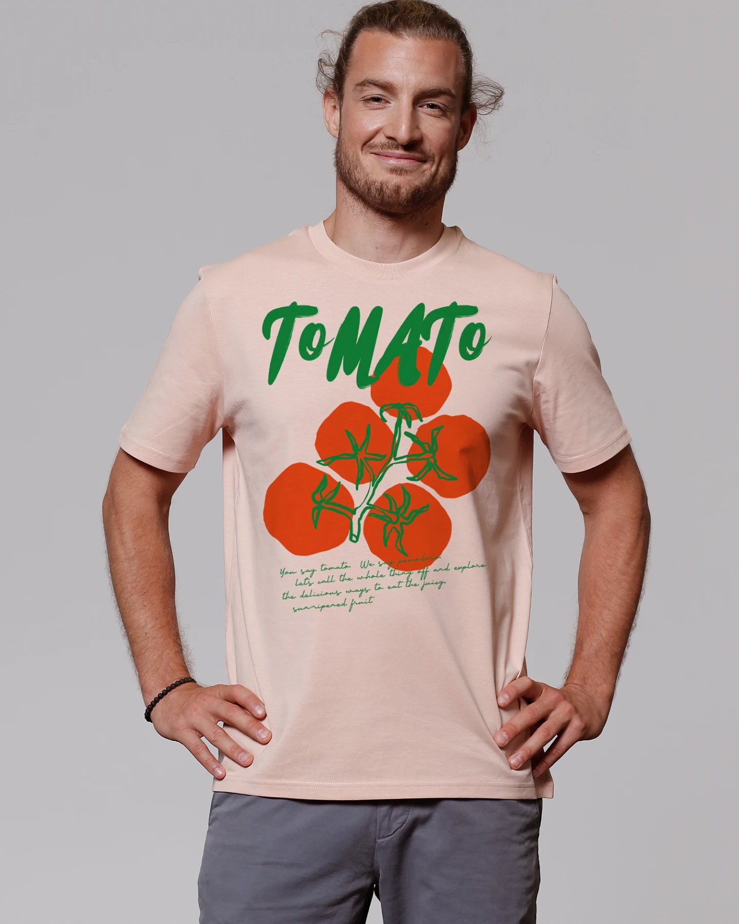 Watapparel T-Shirt Tomato – Ansicht 2