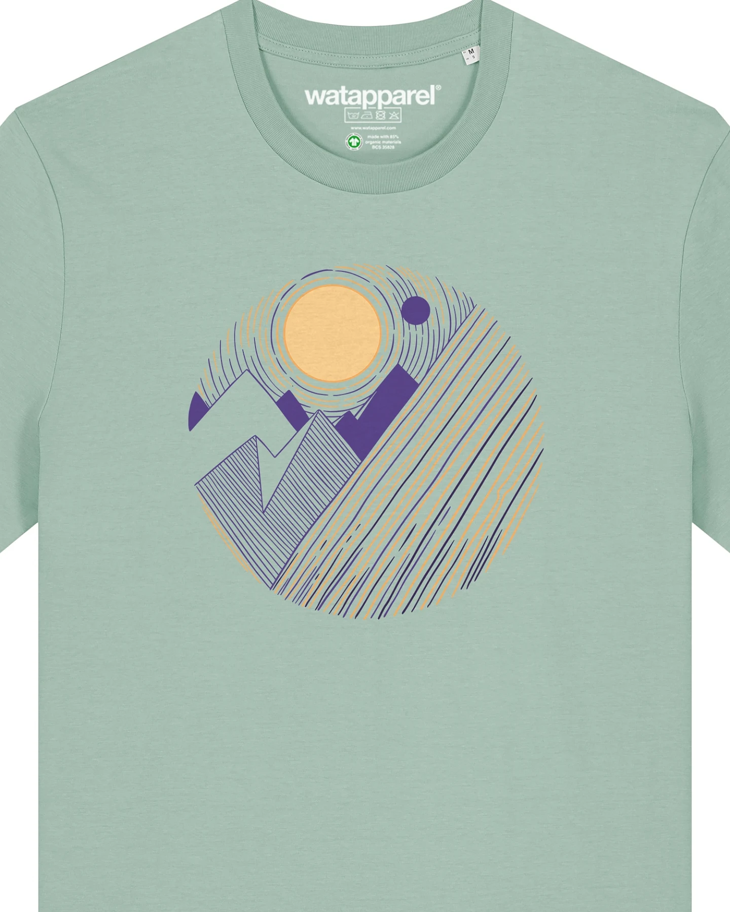 Watapparel Shirt Geometric Landscape 3 – Ansicht 2