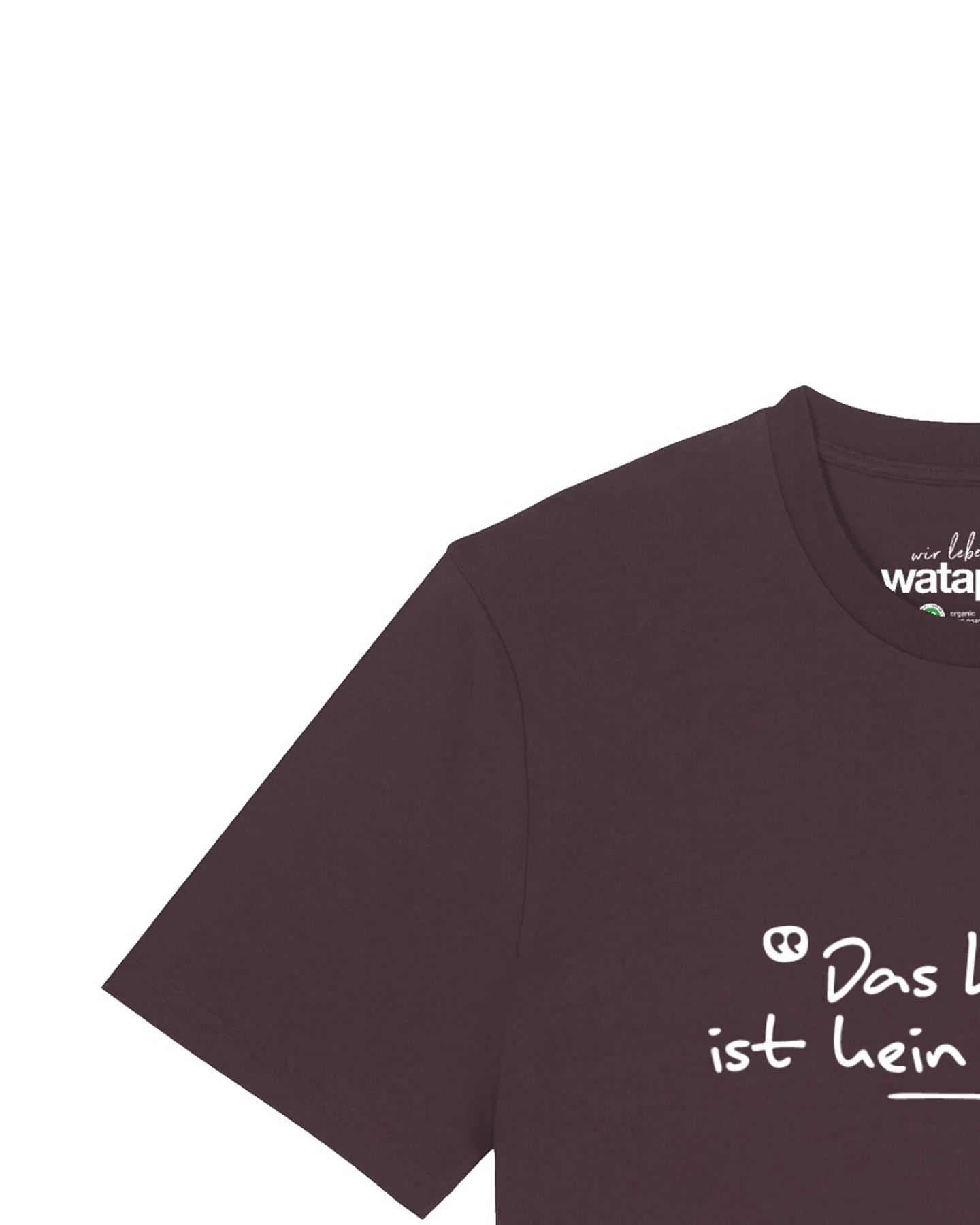 Watapparel T-Shirt Das Leben Ist Kein Ponyhof (GOTS) – Ansicht 3