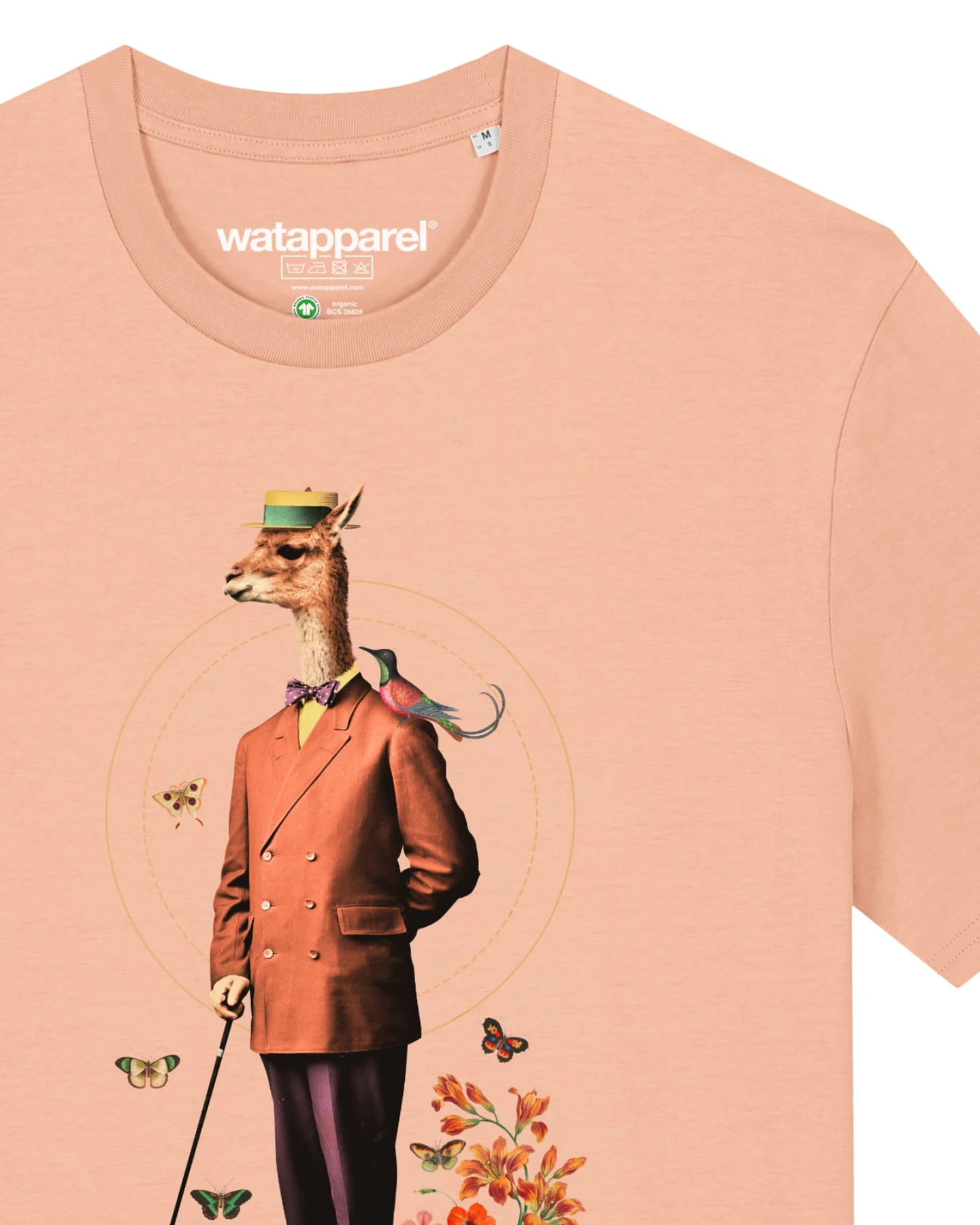 Watapparel T-Shirt Fancy Llama – Ansicht 3