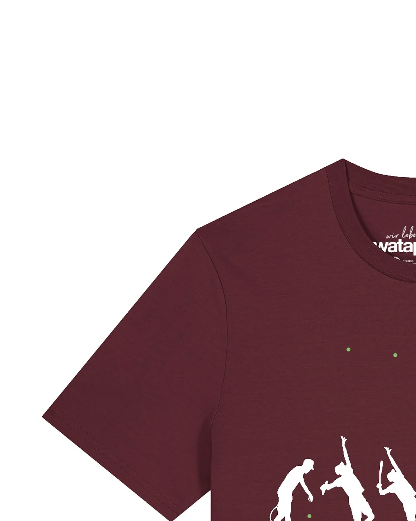 Watapparel T-Shirt Tennis Evolution – Ansicht 3
