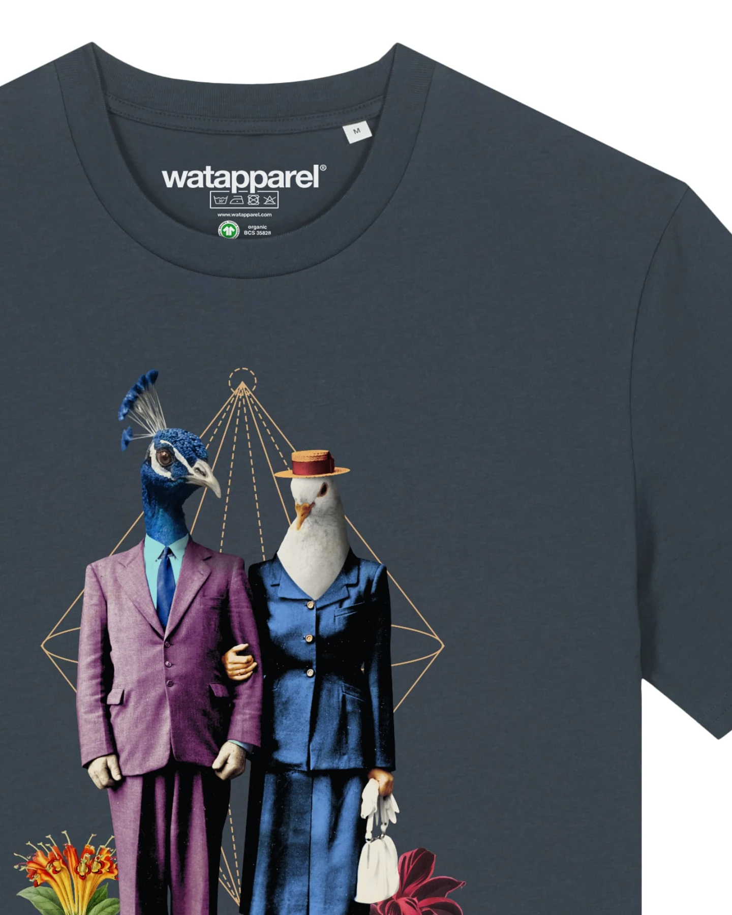 Watapparel T-Shirt Fancy Birds – Ansicht 3