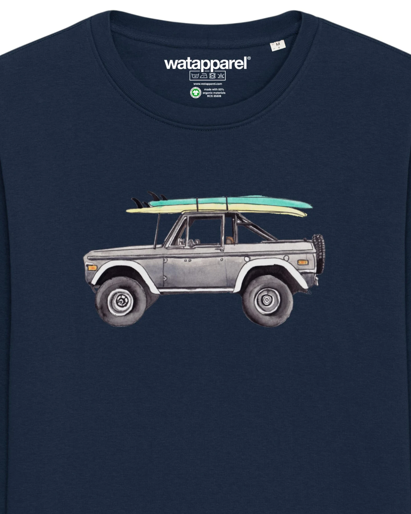 Watapparel Sweatshirt Surf Pickup – Ansicht 3