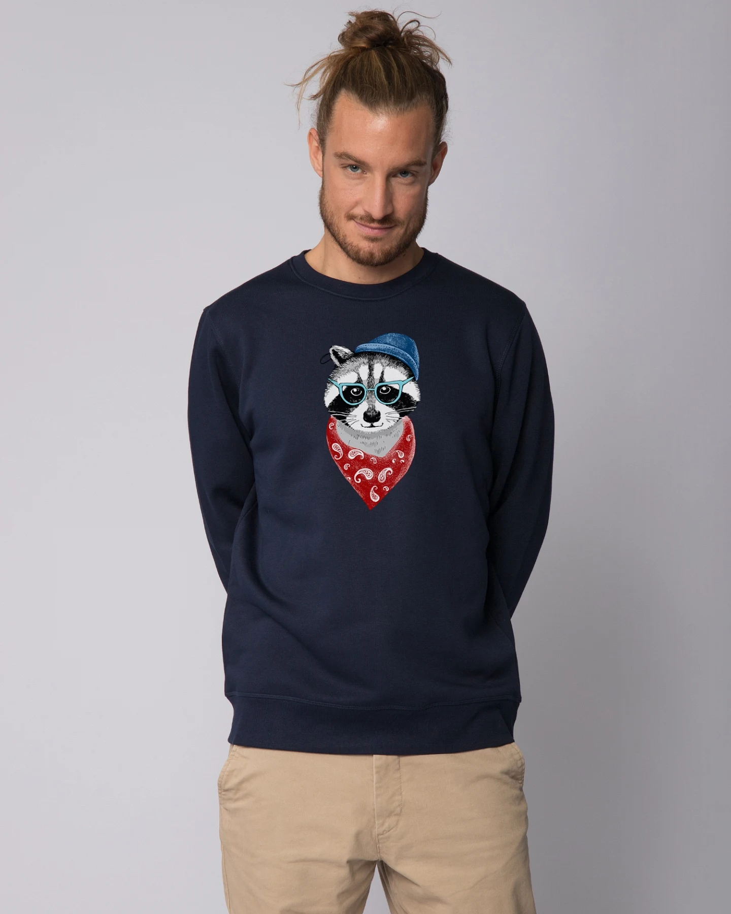 Watapparel Sweatshirt Waschbär – Ansicht 2