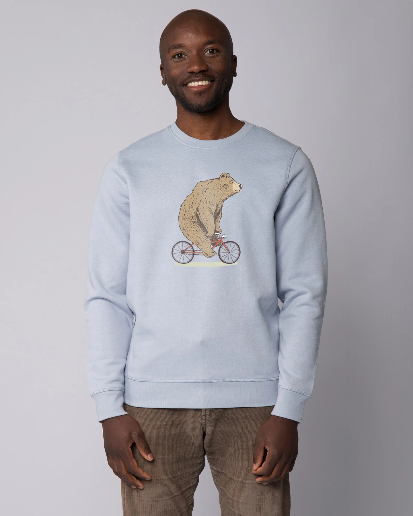 Watapparel Sweatshirt Fahrradbär – Ansicht 2