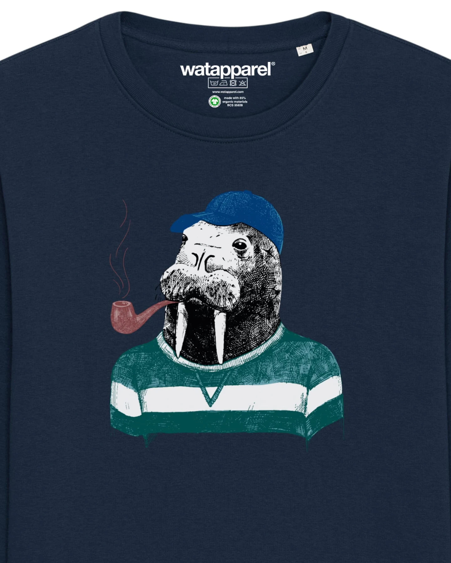 Watapparel Sweatshirt Walross – Ansicht 3