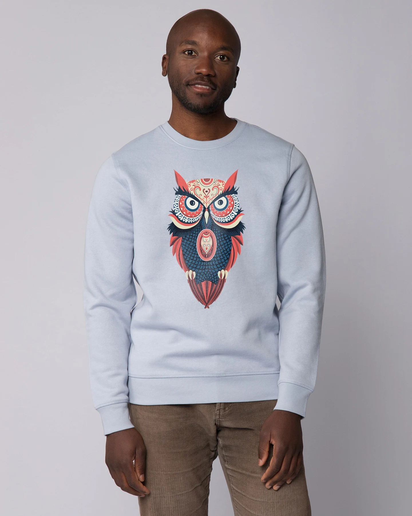 Watapparel Sweatshirt Colorful Owl – Ansicht 2