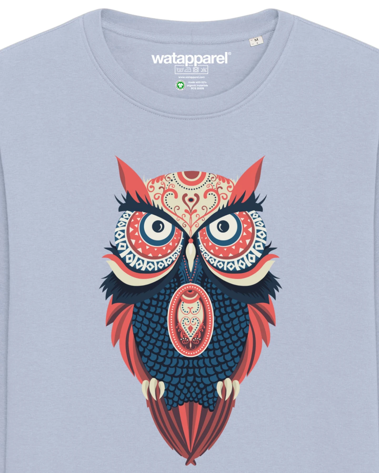 Watapparel Sweatshirt Colorful Owl – Ansicht 3