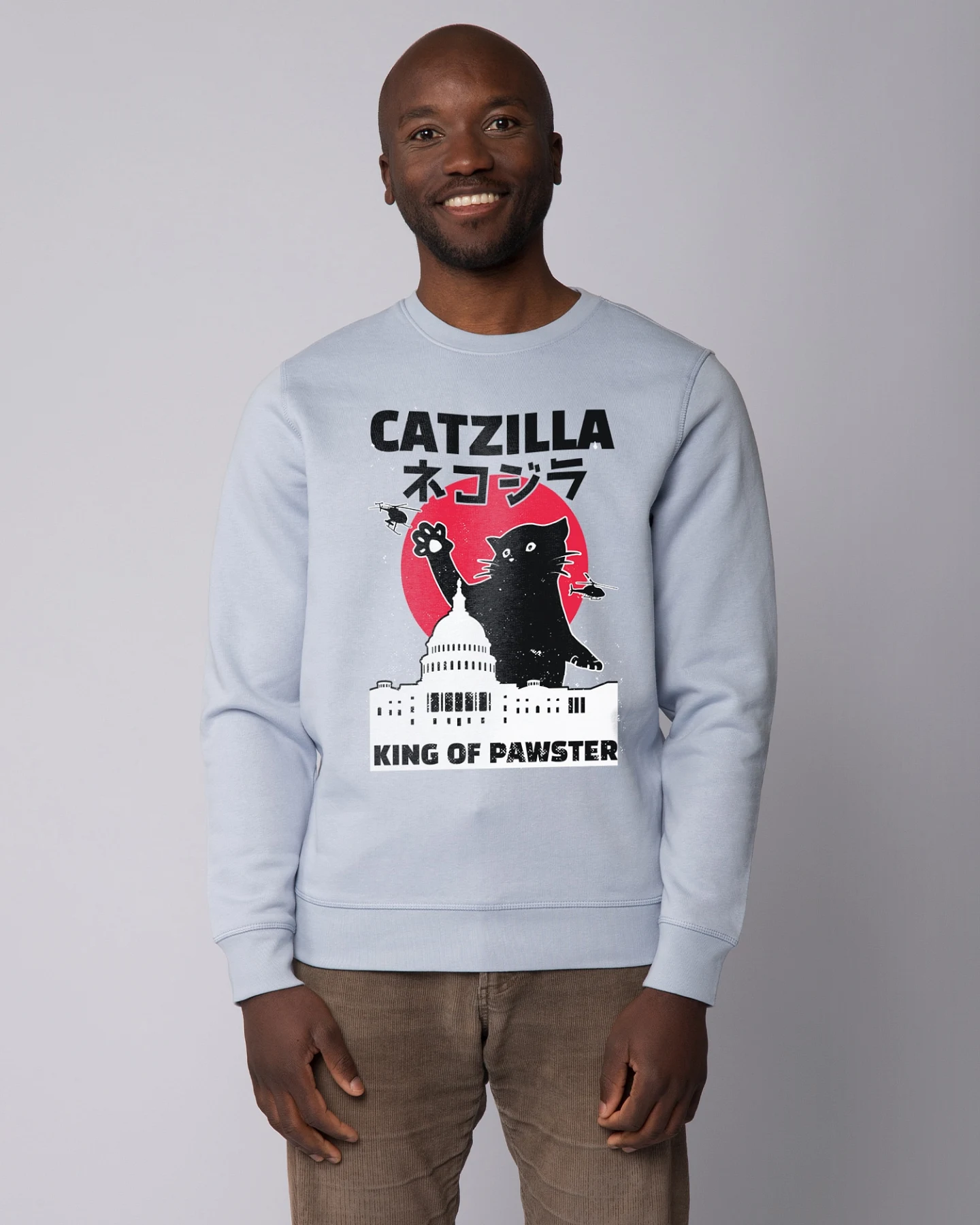 Watapparel Sweatshirt Catzilla – Ansicht 2