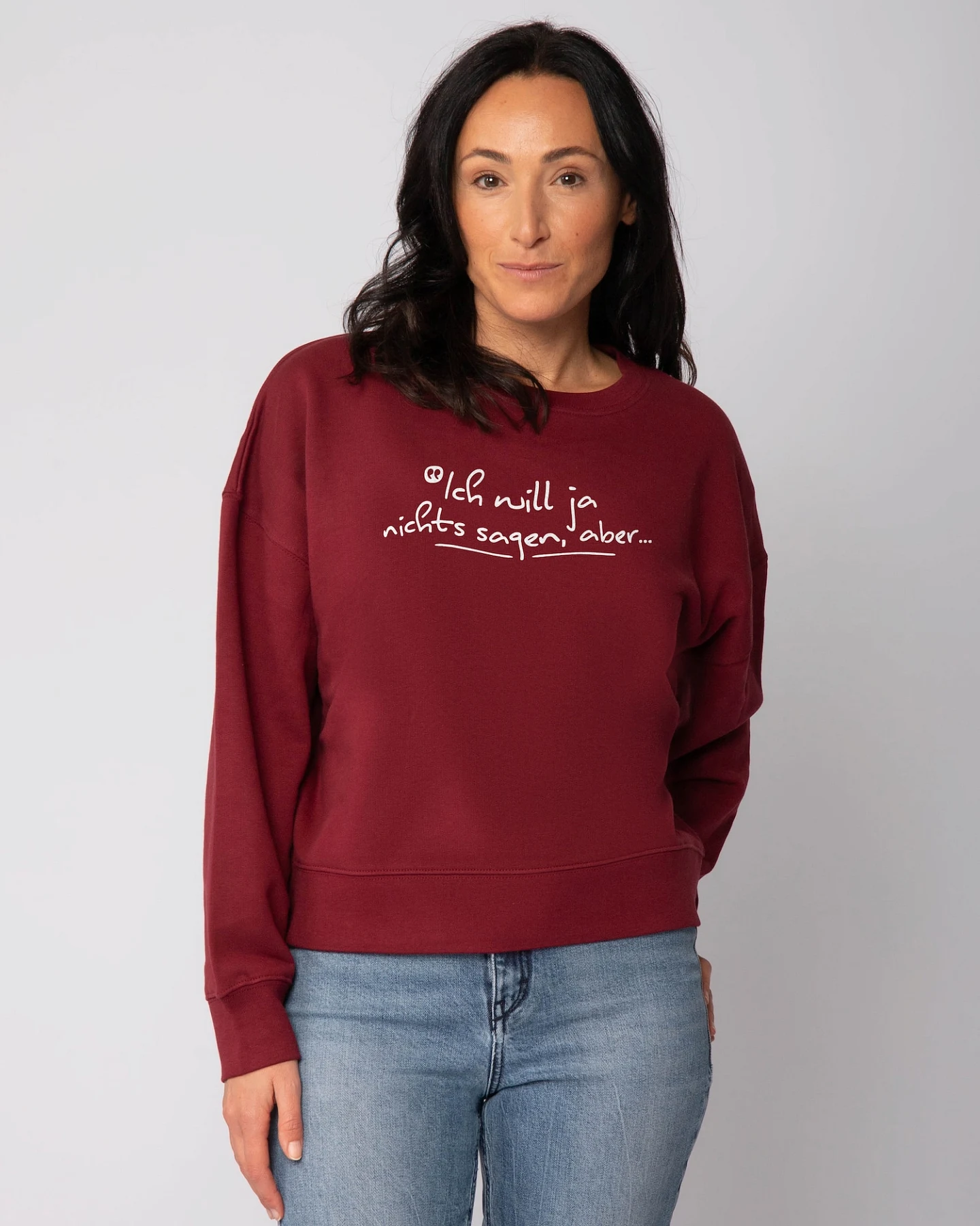 Watapparel Sweatshirt Ich will ja nichts sagen aber – Ansicht 2