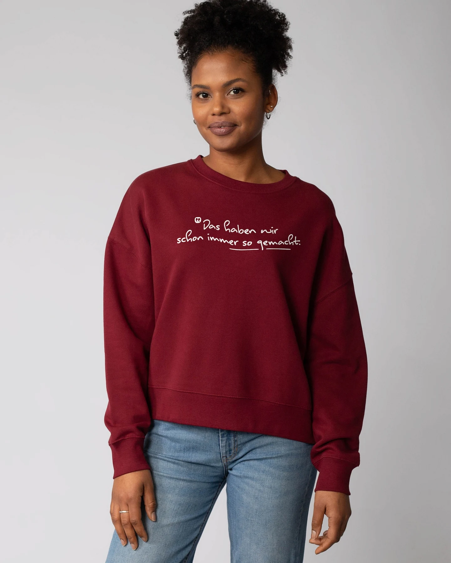 Watapparel Sweatshirt Das haben wir schon immer so gemacht – Ansicht 2