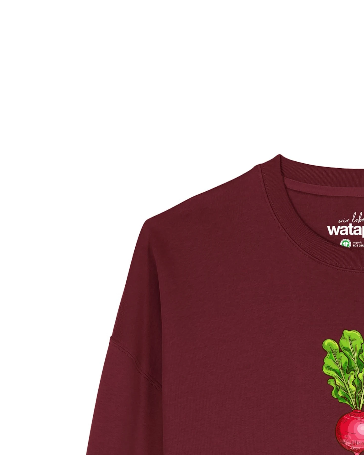 Watapparel Sweatshirt Radieschen – Ansicht 3