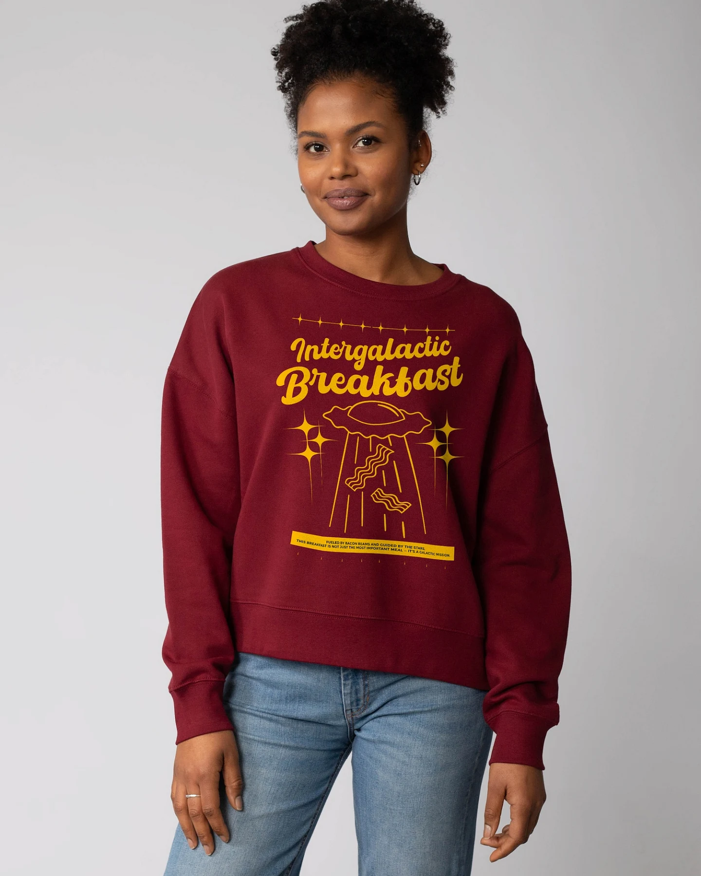 Watapparel Sweatshirt Intergalactic Breakfast – Ansicht 2