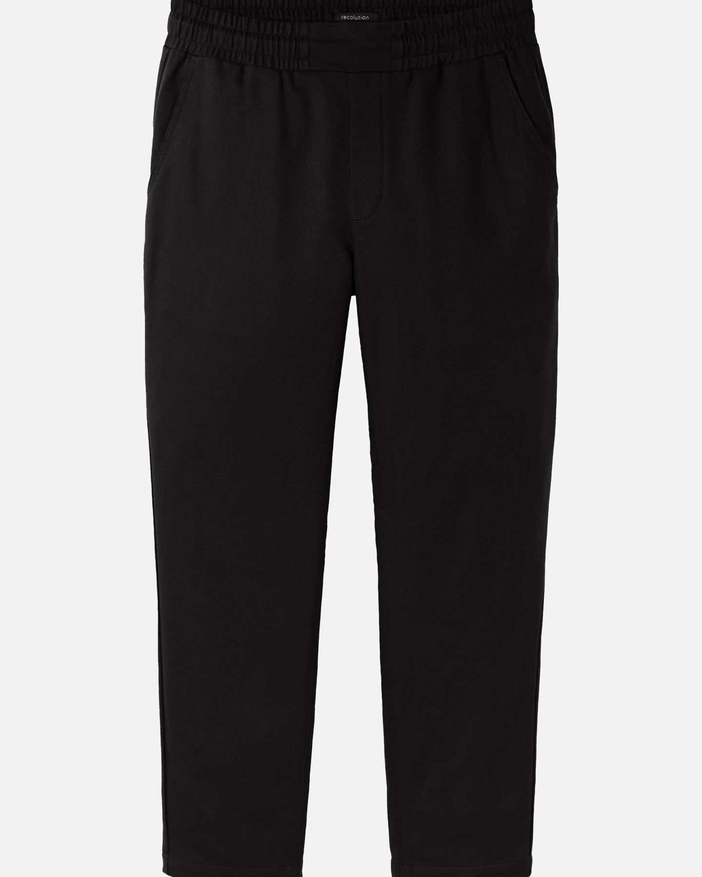 Recolution Herren vegan Chinohose Tamarind Schwarz – Ansicht 2