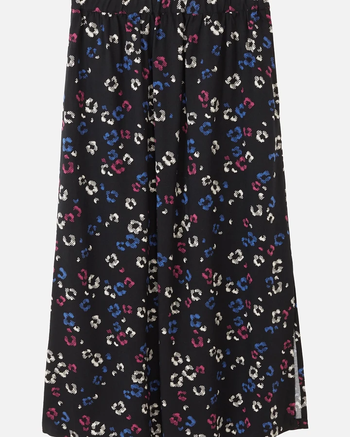 Recolution Damen vegan Rock Holly Blossom Schwarz