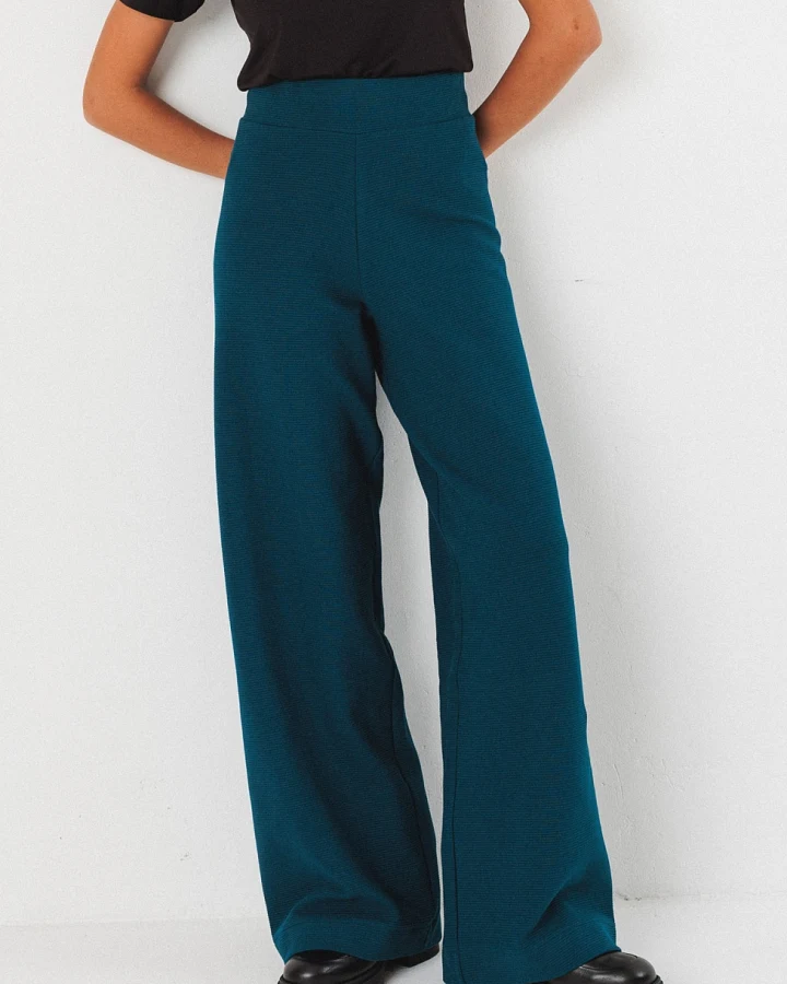 SKFK Damen vegan Hose Asua Blau