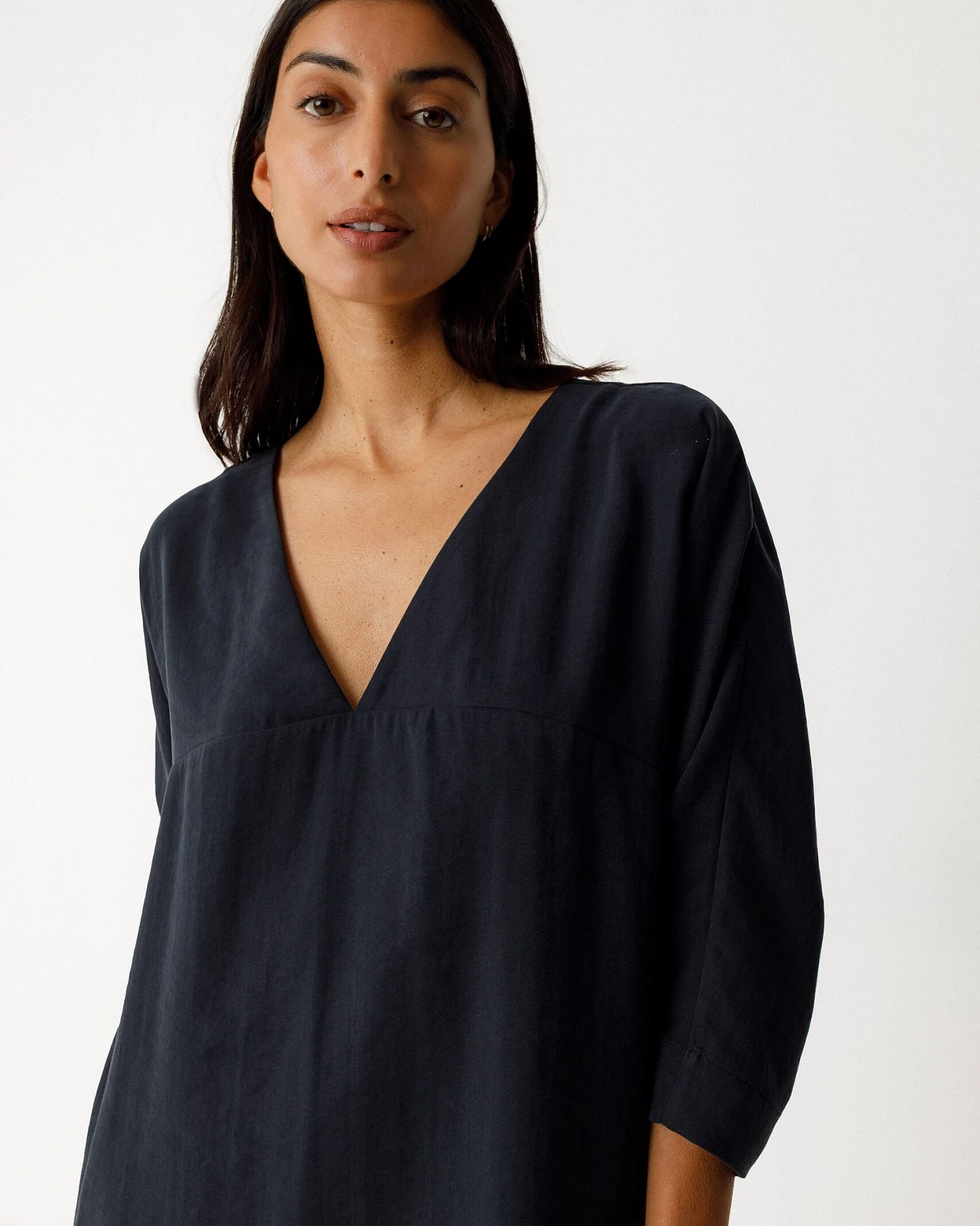 SKFK Damen vegan Kleid Nikole Schwarz – Ansicht 2