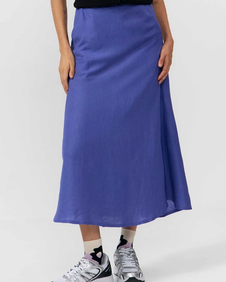 SUITE13LAB Damen vegan Rock Belen Mittelblau