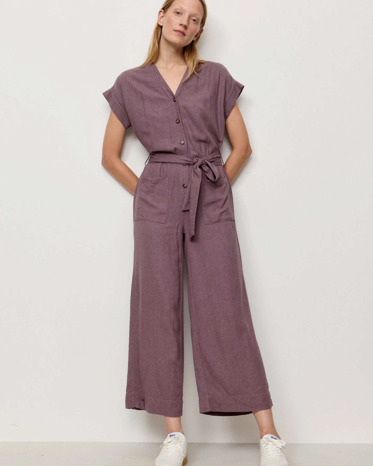 Recolution Damen vegan Jumpsuit Dianella Mystic Grape – Ansicht 2