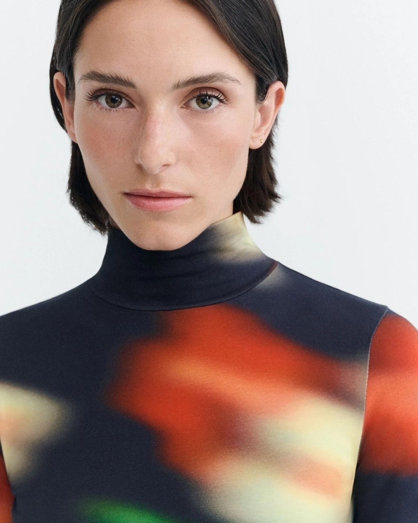 Longsleeve Ellen Bloom Print Rot – Ansicht 2