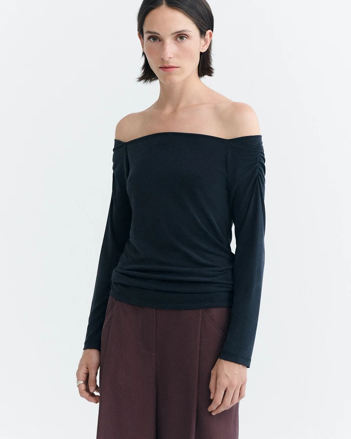 Longsleeve Berta Schwarz