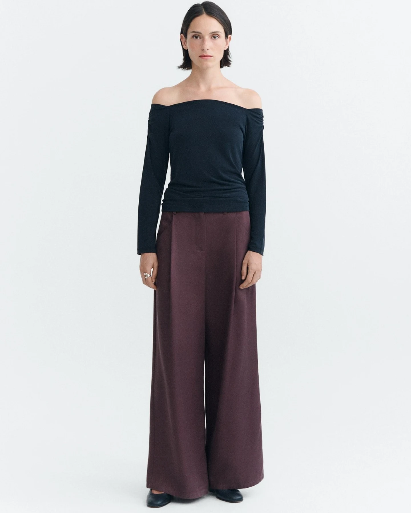 Longsleeve Berta Schwarz – Ansicht 3