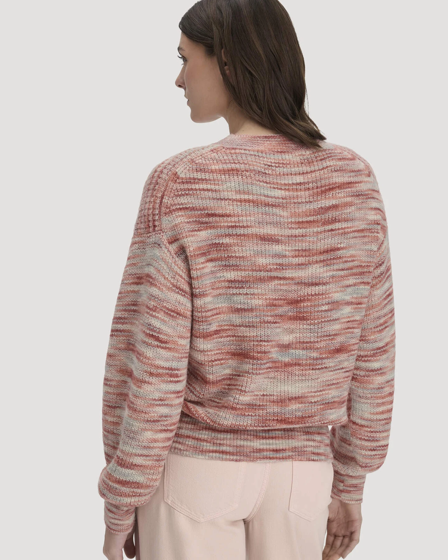 hessnatur Damen Strick Pullover Relaxed aus Alpaka - orange - Größe XL – Ansicht 3