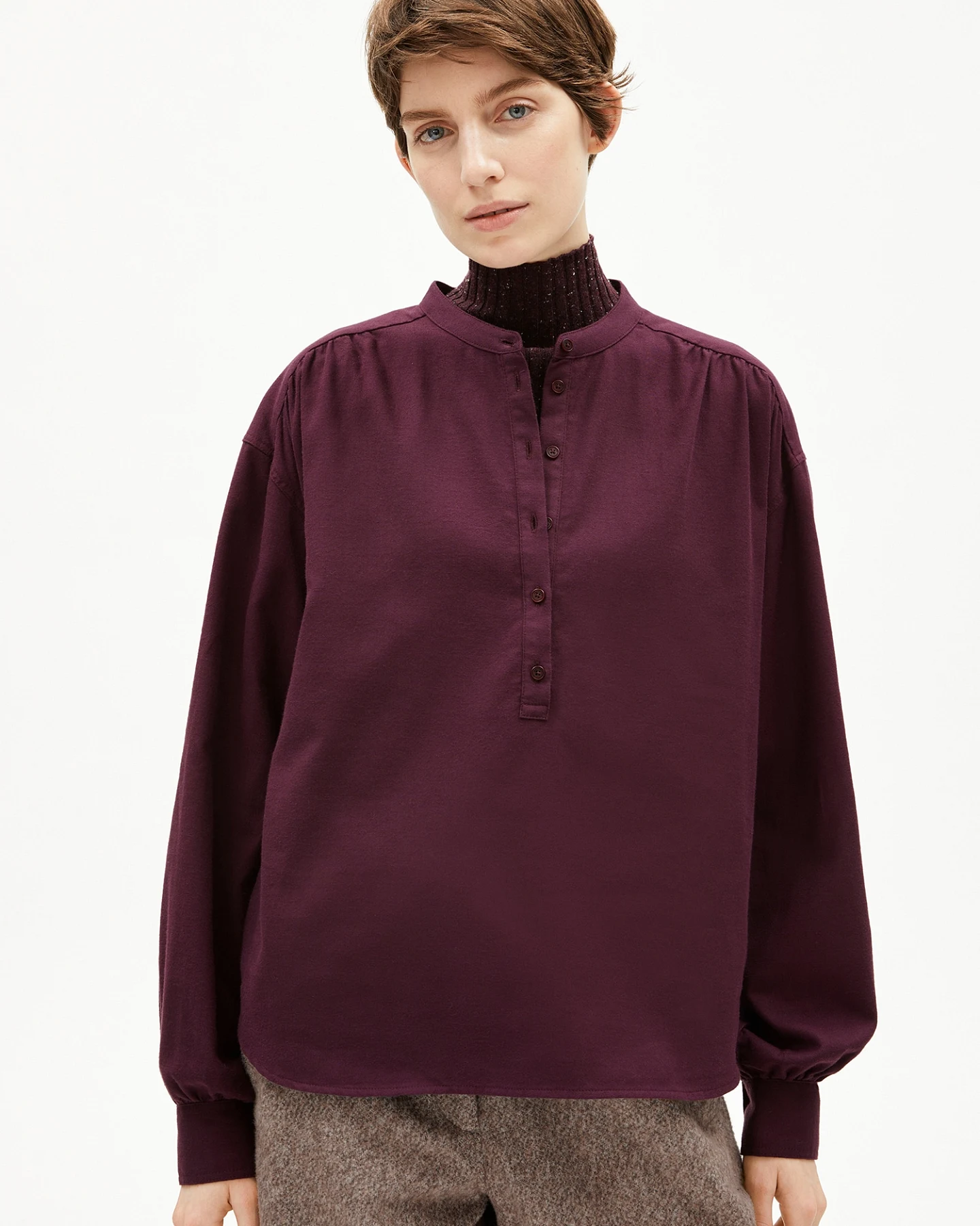 ARMEDANGELS Bluse EFINARAA BRUSHED – Ansicht 2