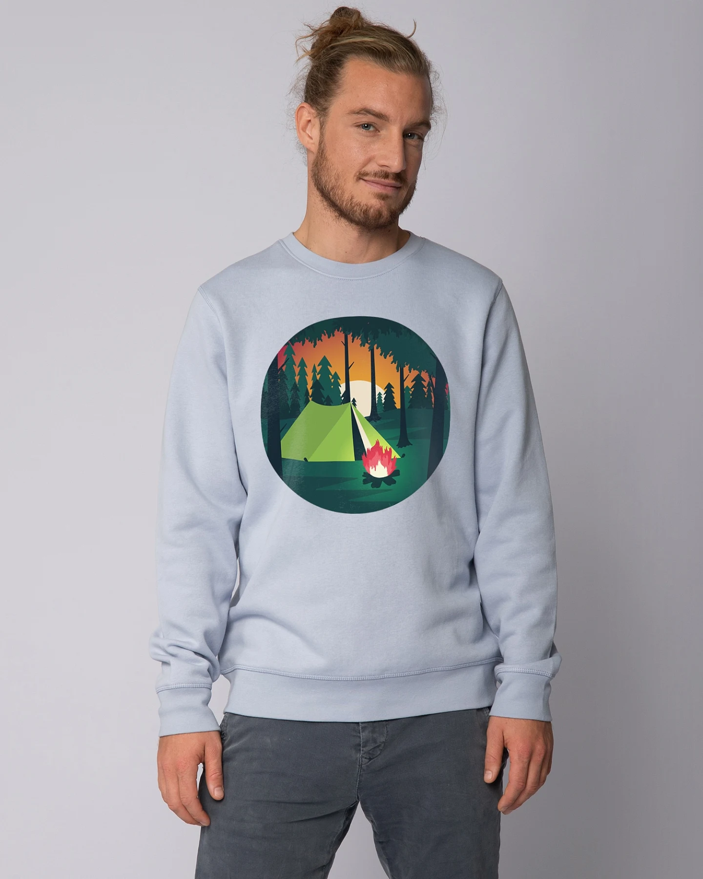 Watapparel Sweatshirt Zelten – Ansicht 2