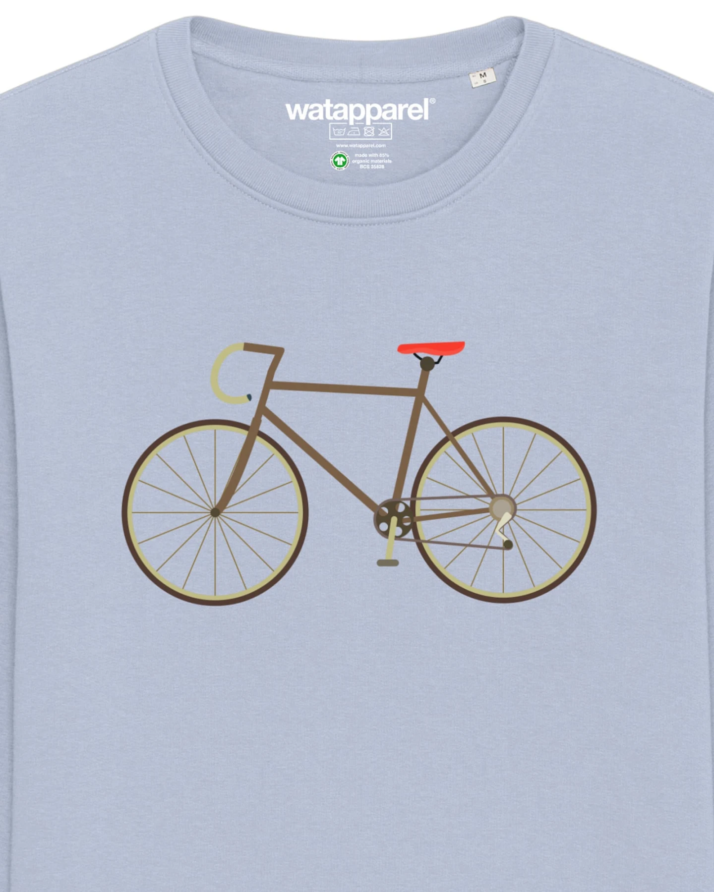Watapparel Sweatshirt Fahrrad – Ansicht 3