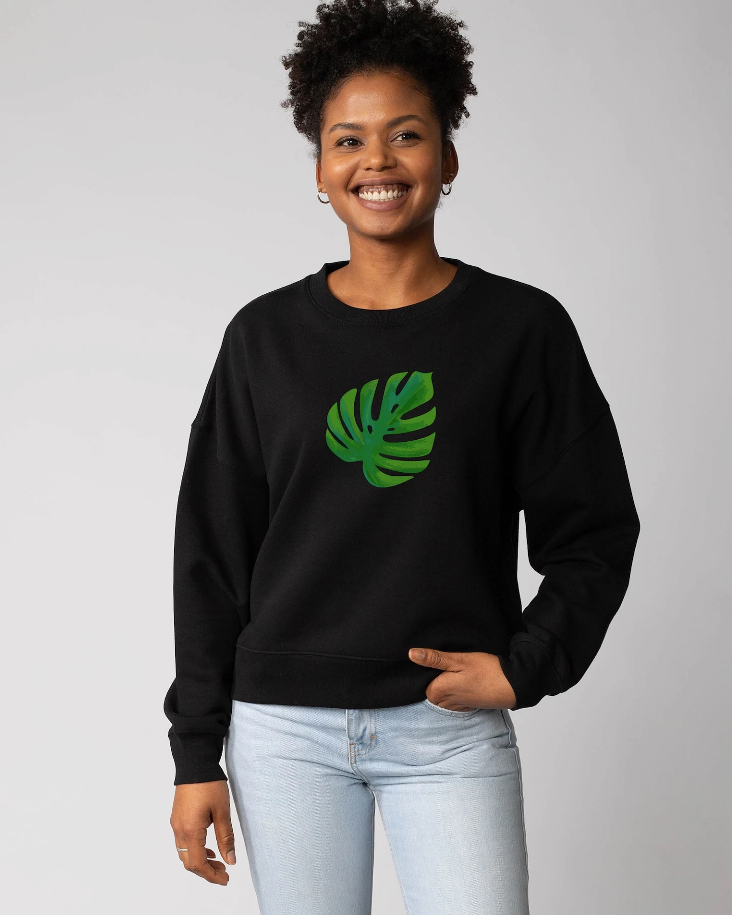 Watapparel Sweatshirt Monstera 2.0 – Ansicht 2