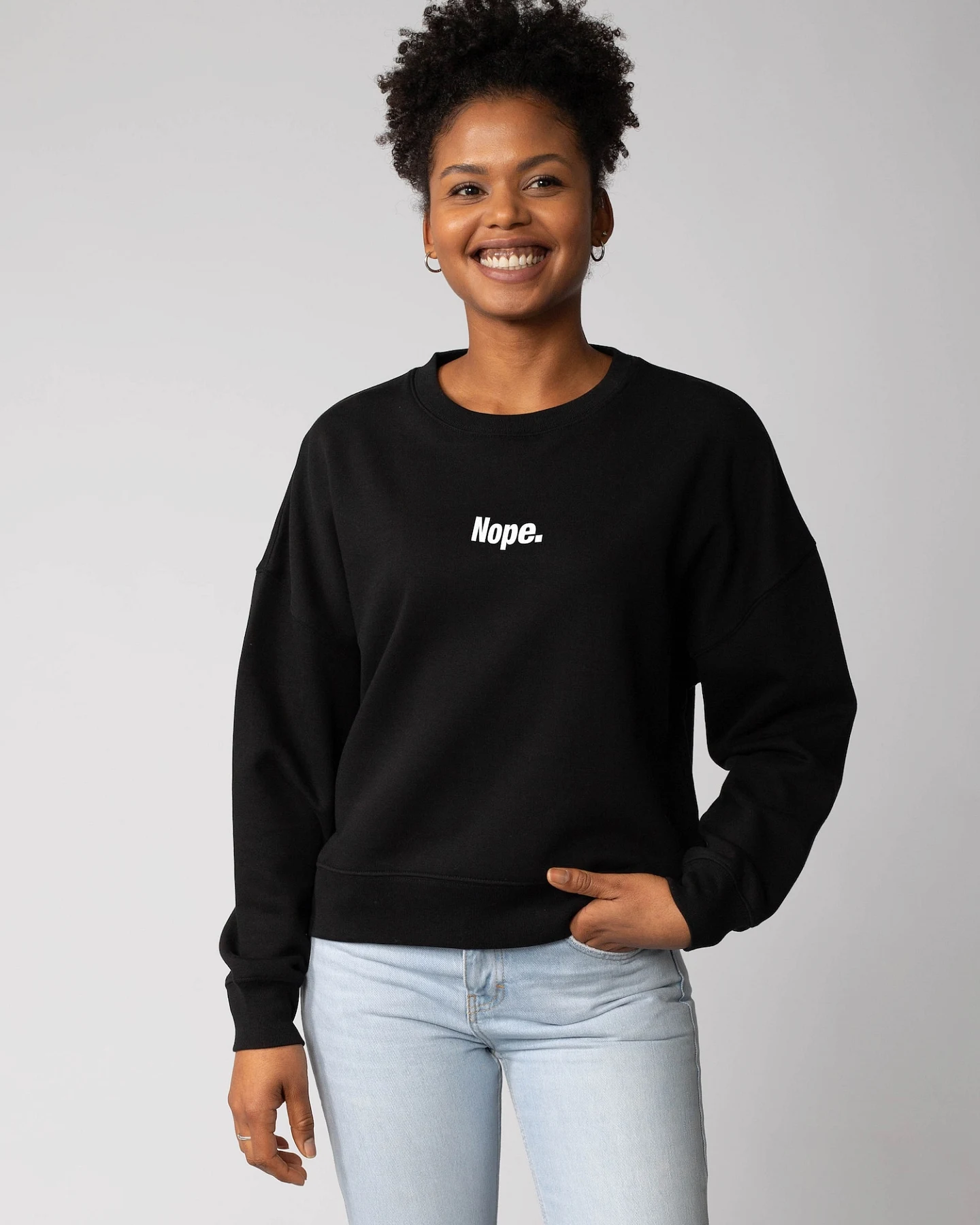 Watapparel Sweatshirt Nope – Ansicht 2