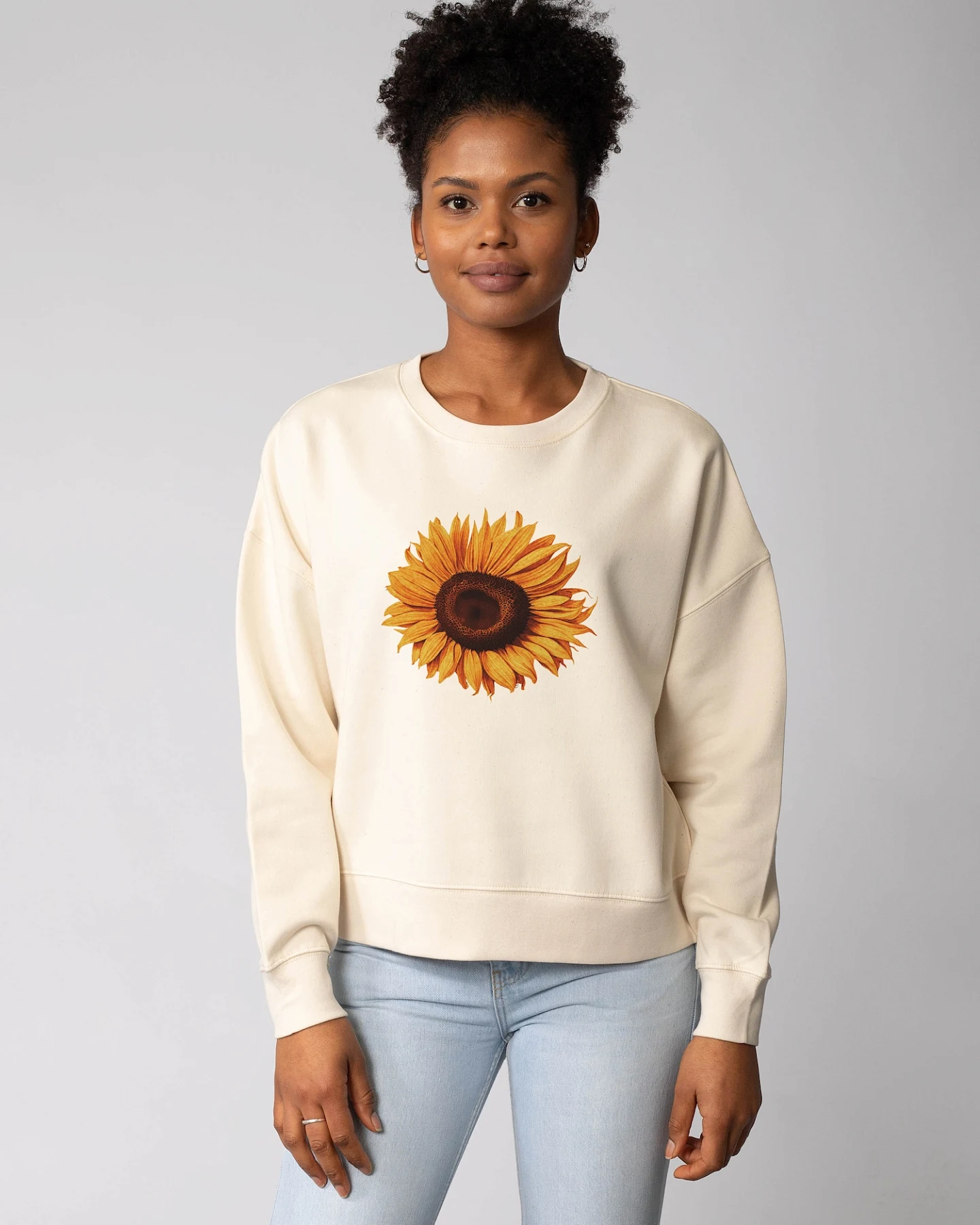Watapparel Sweatshirt Sonnenblume – Ansicht 2