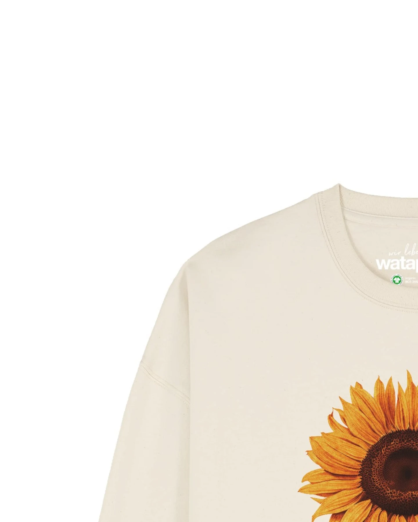 Watapparel Sweatshirt Sonnenblume – Ansicht 3