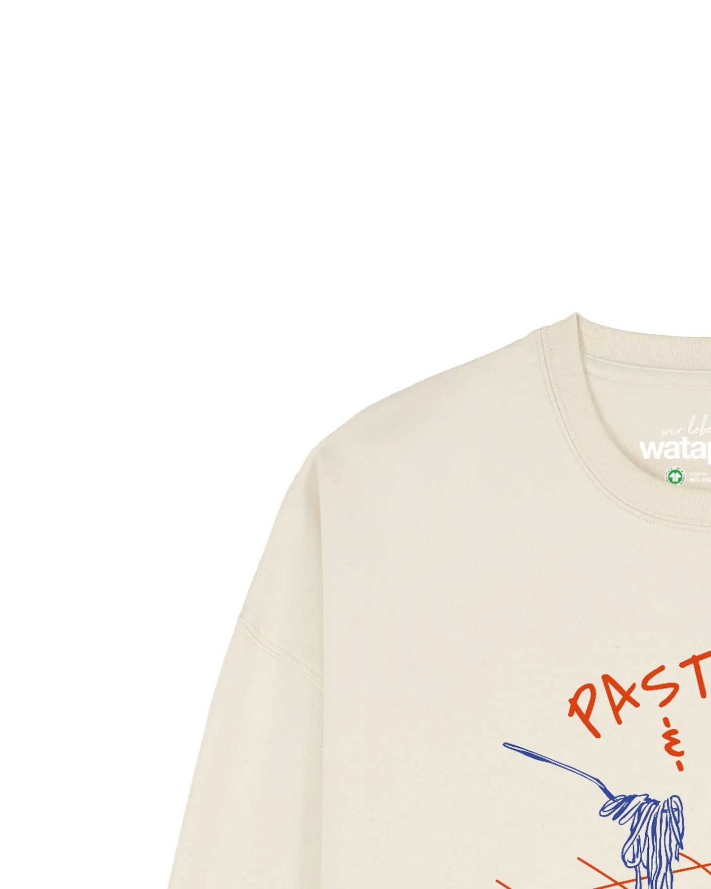 Watapparel Sweatshirt Pasta lover club – Ansicht 3