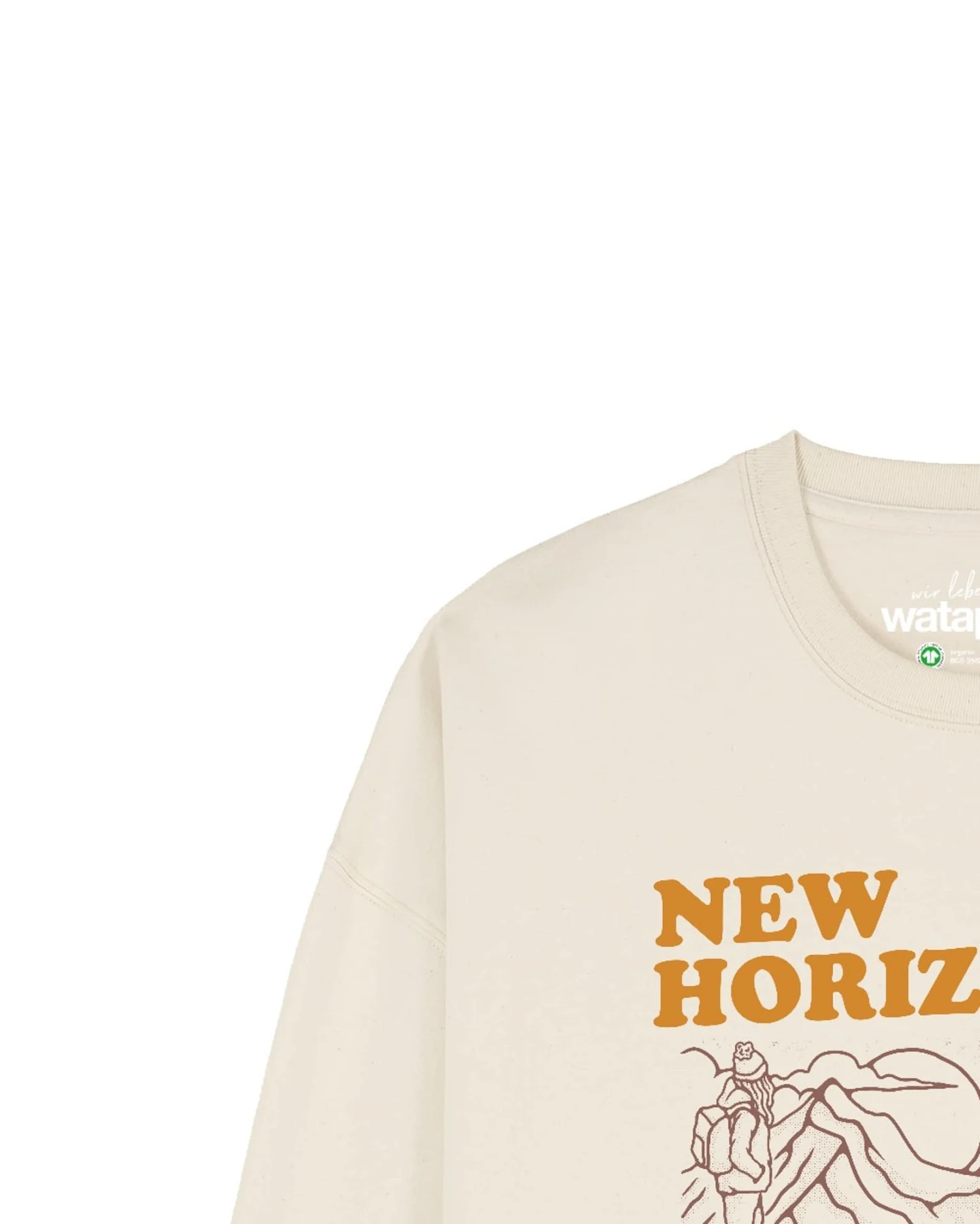 Watapparel Sweatshirt New horizons are everywhere – Ansicht 3