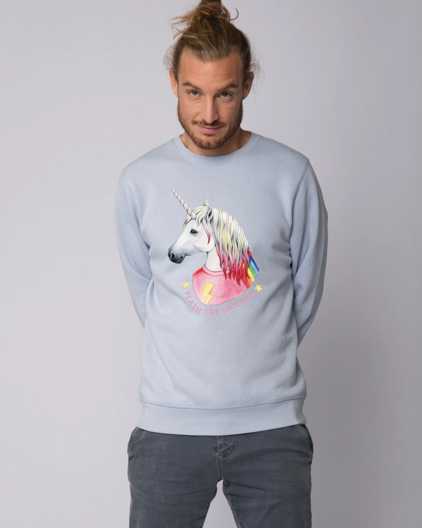Watapparel Sweatshirt Flash, the unicorn – Ansicht 2